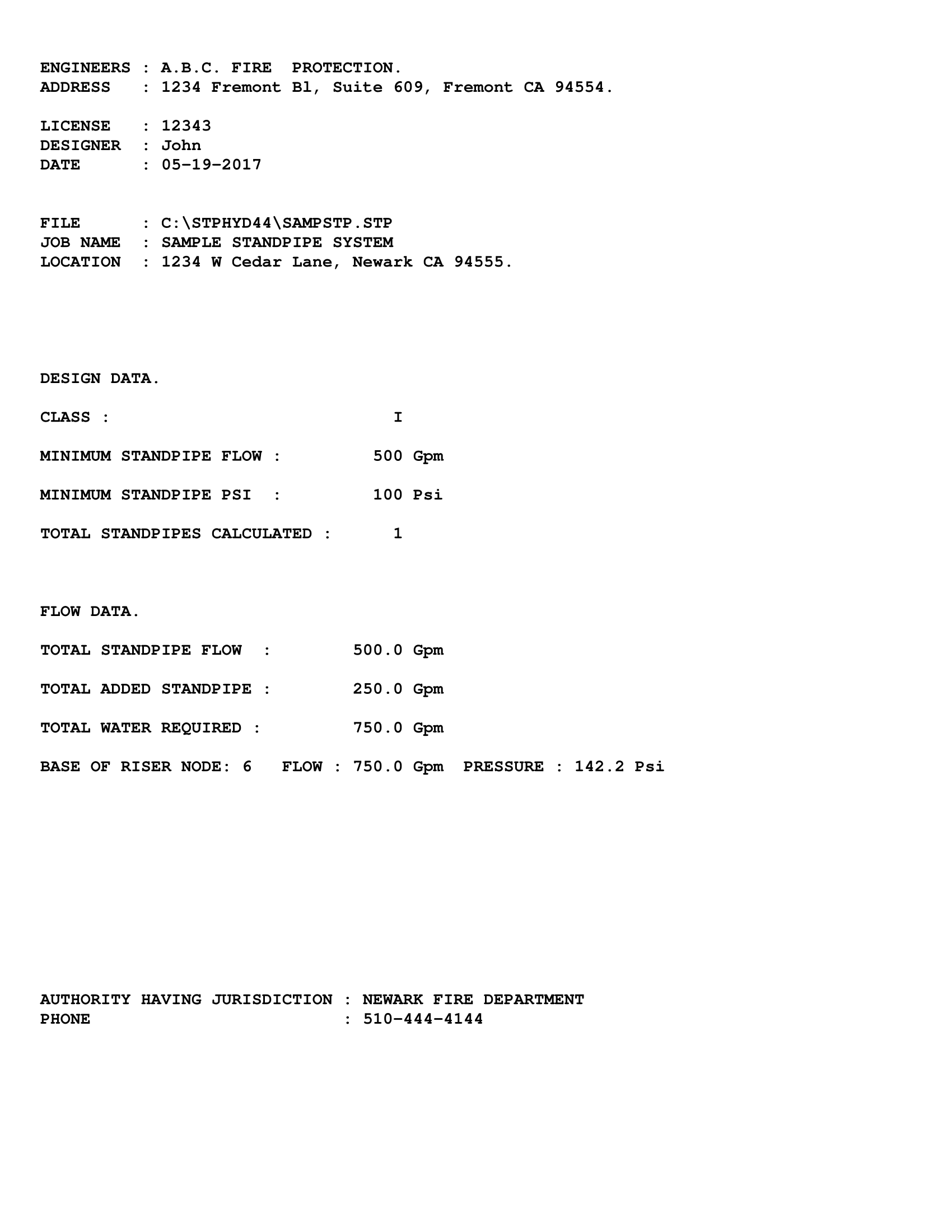 Submittal Cover Sheet