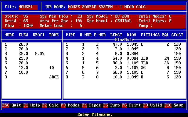 Residential 2.5 for DOS